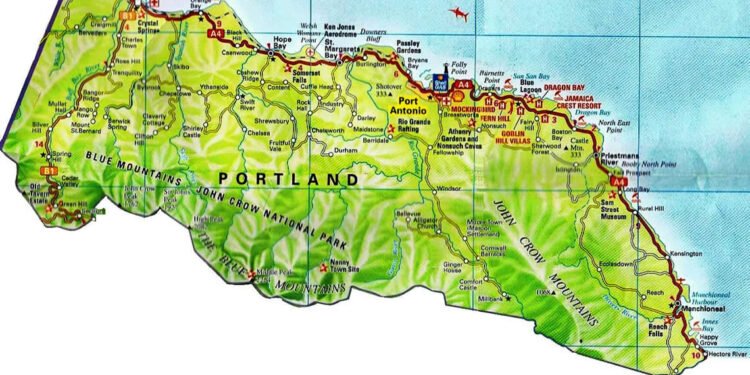 Jamaica’s Greenest Parish Due To Abundant Rainfall Is Its Best Kept Secret