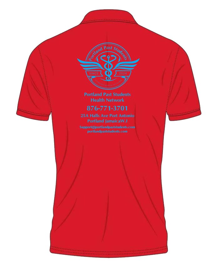 Unisex Performance Short Sleeve Alumni Polo Shirt - Red - Image 2