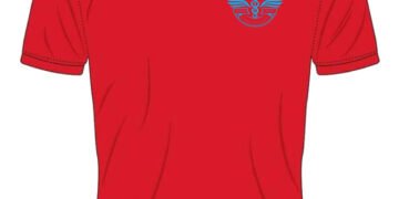 Unisex Performance Short Sleeve Alumni Polo Shirt – Red